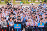 Câu lạc bộ tiếng Anh vì cộng đồng tỉnh: Tổ chức hướng nghiệp cho hơn 4.000 học sinh tại TP.Tân Uyên