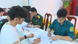 TP.Thuận An: Hơn 1.200 công dân đăng ký nghĩa vụ quân sự