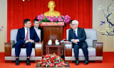 Lãnh đạo tỉnh tiếp Tổng Lãnh sự Trung Quốc tại TP.Hồ Chí Minh