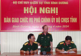 Bộ Chỉ huy Quân sự tỉnh Bình Dương: Bàn giao chức vụ Phó Chính ủy