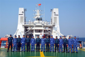越中海警联合巡逻圆满结束