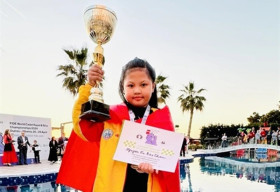 越南在2024年世界青少年快速和闪电国际象棋锦标赛中夺得1枚金牌