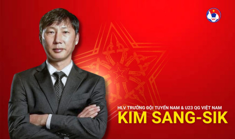 HLV Kim Sang Sik trở thành thuyền trưởng mới của bóng đá Việt Nam