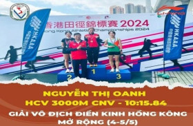 Vietnam wins three gold medals at Hong Kong Athletics Championship