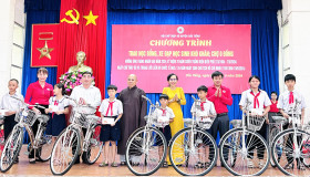 油汀县：为困难学生和困难群众提供多份礼物