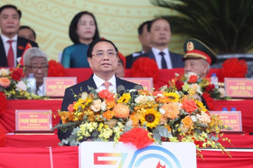 Grand ceremony, parade mark 70th anniversary of Dien Bien Phu Victory
