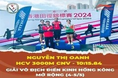 Vietnam wins three gold medals at Hong Kong Athletics Championship
