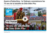 Truyền thông Pháp đưa tin về lễ kỷ niệm 70 năm Chiến thắng Điện Biên Phủ