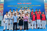 Giải vô địch Karate: Chủ nhà giành ngôi nhất toàn đoàn