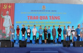 Công đoàn Khu Công nghiệp Việt Nam - Singapore: Phát động Tháng Công nhân, Tháng hành động an toàn, vệ sinh lao động 2024