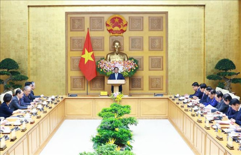 Thủ tướng chủ trì tọa đàm với Đoàn doanh nghiệp hàng đầu Trung Quốc