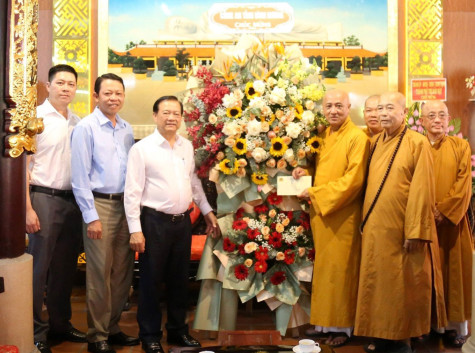 Provincial Police congratulates on the Great Buddha's Birthday in calendar year 2568