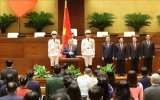 Chùm ảnh Chủ tịch nước Tô Lâm tuyên thệ