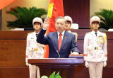 越南国家主席苏林正式宣誓就职