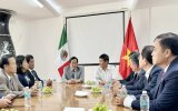 Đoàn công tác tỉnh Bình Dương thăm, làm việc với Đại sứ quán Việt Nam tại Mexico