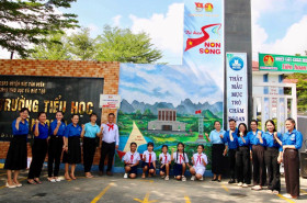 Huyện đoàn Bắc Tân Uyên: Sôi nổi các hoạt động bổ ích cho học sinh