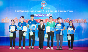 Trường Đại học Kinh tế - Kỹ thuật Bình Dương tổ chức Ngày hội kết nối doanh nghiệp