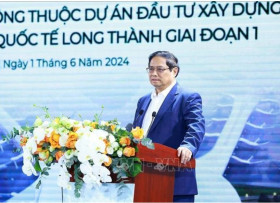 PM attends signing ceremony of 1.8 billion USD contract for Long Thanh airport project