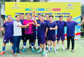 TP.Thủ Dầu Một: Bế mạc Giải bóng đá công nhân viên chức lao động 2024