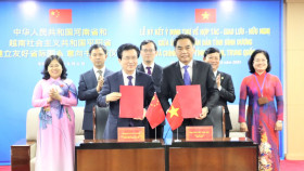 省人民委员会主席会见中国河南省工作代表团