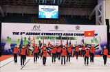 第九届亚洲健美操锦标赛在河内开幕式