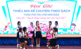 TP.Tân Uyên: Hội thi thiếu nhi kể chuyện theo sách