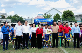 Khai mạc Giải bóng đá thiếu niên toàn quốc 2024 vòng loại bảng tại Bình Dương