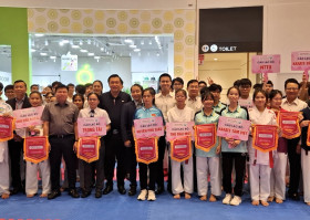 400 vận động viên tham dự Giải vô địch các câu lạc bộ karate tỉnh Bình Dương mở rộng 2024