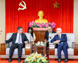 Bí thư Tỉnh ủy Bình Dương tiếp tân Tổng Lãnh sự Singapore tại TP.Hồ Chí Minh