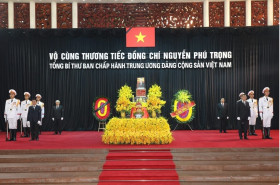 State funeral held for Party General Secretary Nguyen Phu Trong