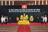 越南为阮富仲总书记举行国葬