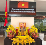 Trường Đại học Kinh tế - Kỹ thuật Bình Dương tổ chức lễ tưởng niệm Tổng Bí thư Nguyễn Phú Trọng