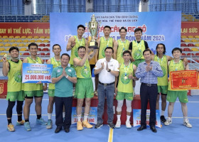 Bế mạc Giải bóng rổ các CLB Bình Dương mở rộng 2024