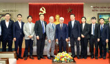 Provincial leader receives leader of Tokyu Group