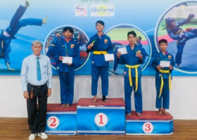 Giải Vovinam TP.Thủ Dầu Một 2024: Phường Phú Lợi nhất toàn đoàn