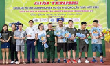 Phu Giao kicks off tennis tournament to celebrate 25th anniversary of the district’s re-establishment