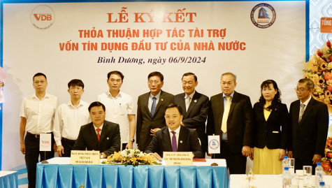 Biwase và VDB ký kết thỏa thuận hợp tác tài trợ vốn tín dụng đầu tư