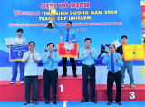 Giải vô địch Vovinam tỉnh Bình Dương 2024: Bàu Bàng nhất toàn đoàn