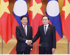 NA Chairman meets with Lao top leader