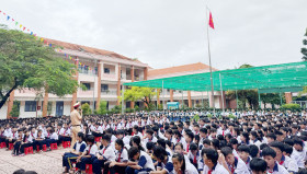 Huyện Bàu Bàng: Chú trọng xây dựng văn hóa giao thông trong học đường