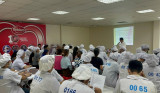 Food safety training at Rebisco Vietnam Company