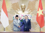 NA Chairman receives Indonesian President-elect