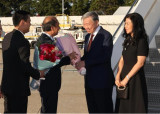 Top leader arrives in New York for UNGA 79