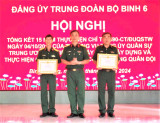 Ban Chỉ huy Quân sự huyện Dầu Tiếng và Trung đoàn Bộ binh 6: Thực hiện tốt quy chế dân chủ ở cơ sở