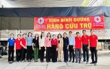 Vận chuyển hàng hóa cứu trợ đến người dân tỉnh Yên Bái