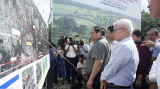 Prime Minister Pham Minh Chinh surveys construction site of Ho Chi Minh City - Thu Dau Mot - Chon Thanh expressway