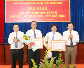 Provincial Enterprises Bloc’s Party Committee: Proactive solutions to

win targets, tasks in 2024