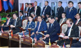 ASEAN leaders engage with parliament, business, youth representatives