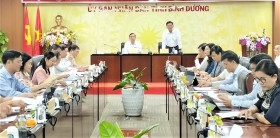 Provincial leader receives delegation from Da Nang city’s People's Committee