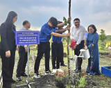 Indian Consul General attends friendly tree planting in Ben Cat city